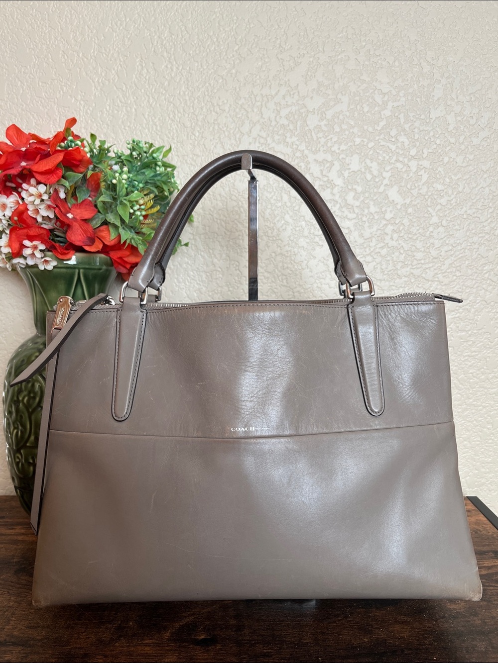 Coach gray Borough Bag 30348